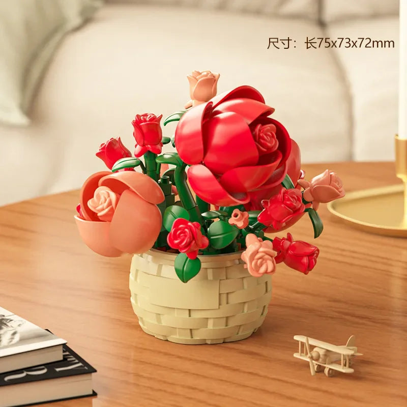 Original supplier photograph of the Sweet Roses kit