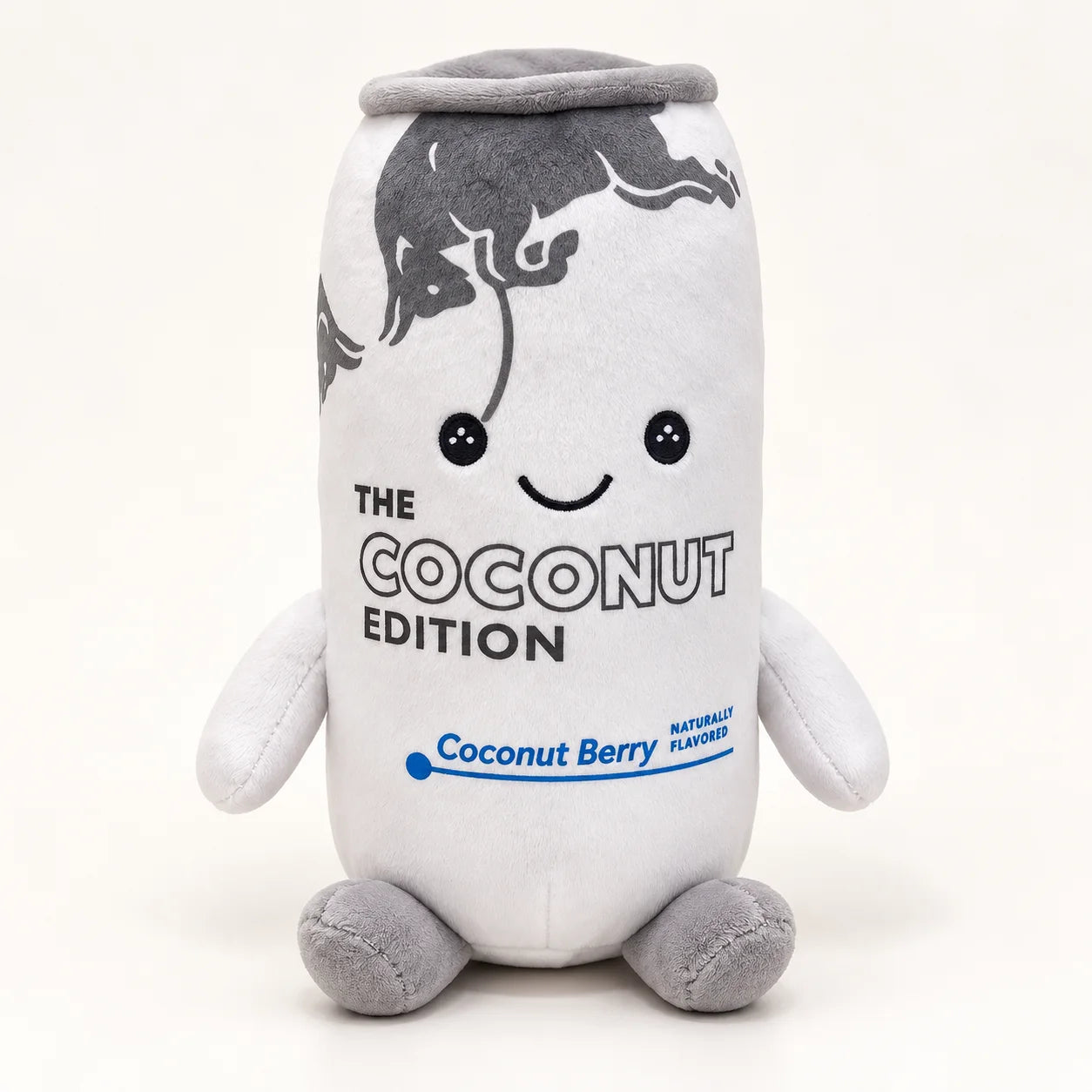 Coconut White can plush.