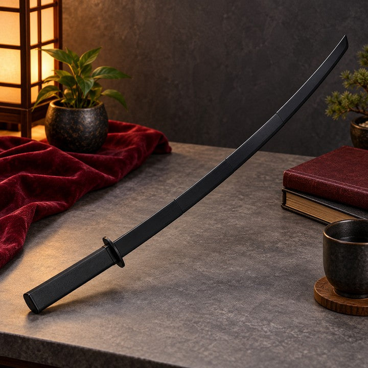 Photo tour of Telescoping Plastic Katana Prop