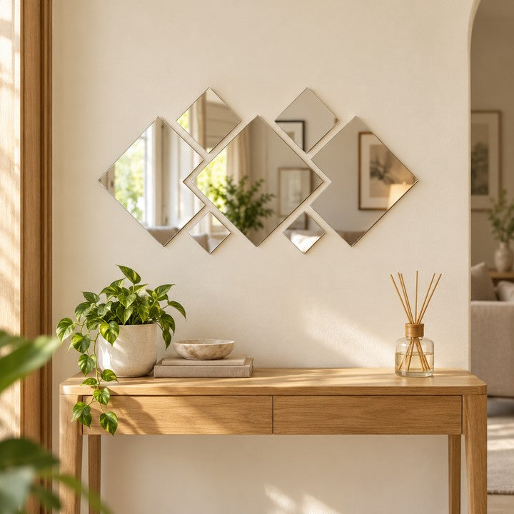 Photo tour of Diamond Light Acrylic Mirror Stickers