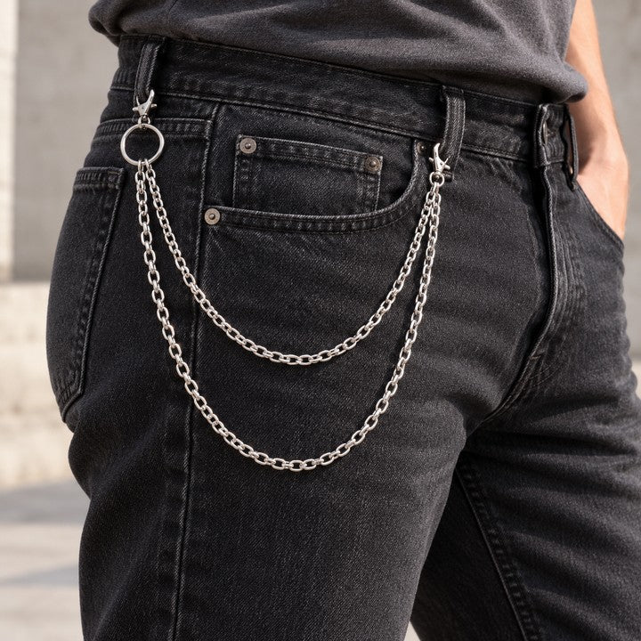Photo tour of TENLOVE SideStage Clip-On Jeans Chain