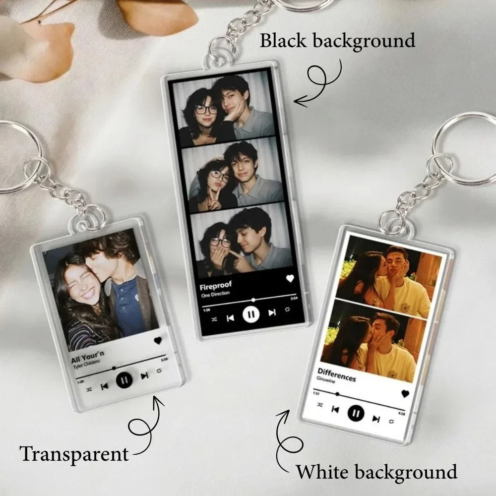 Actual supplier photo comparing the three printed background styles
