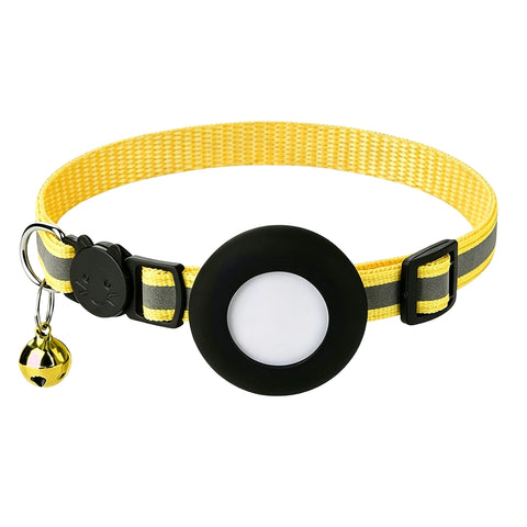 Yellow / black holder collar; finder tag sold separately