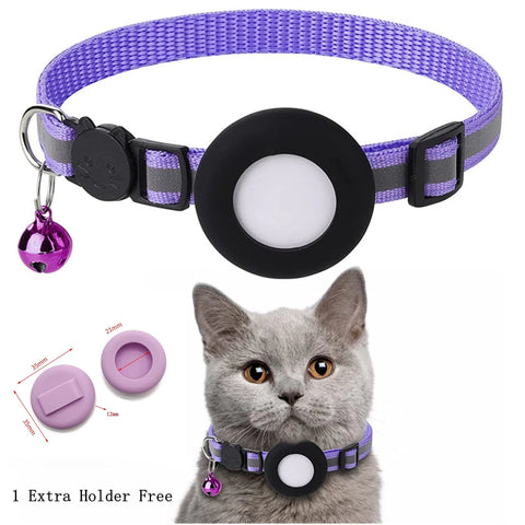 Purple + spare holder collar; finder tag sold separately