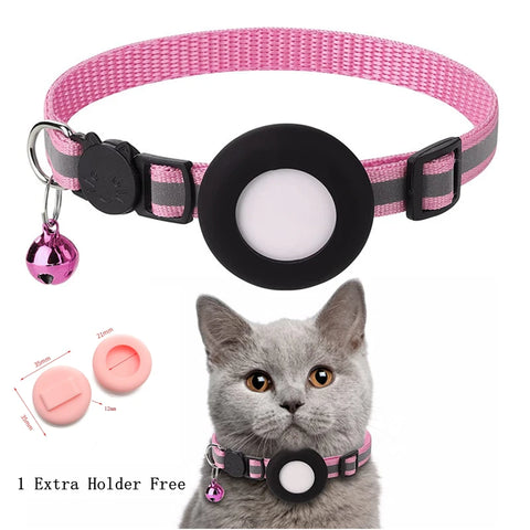 Pink + spare holder collar; finder tag sold separately