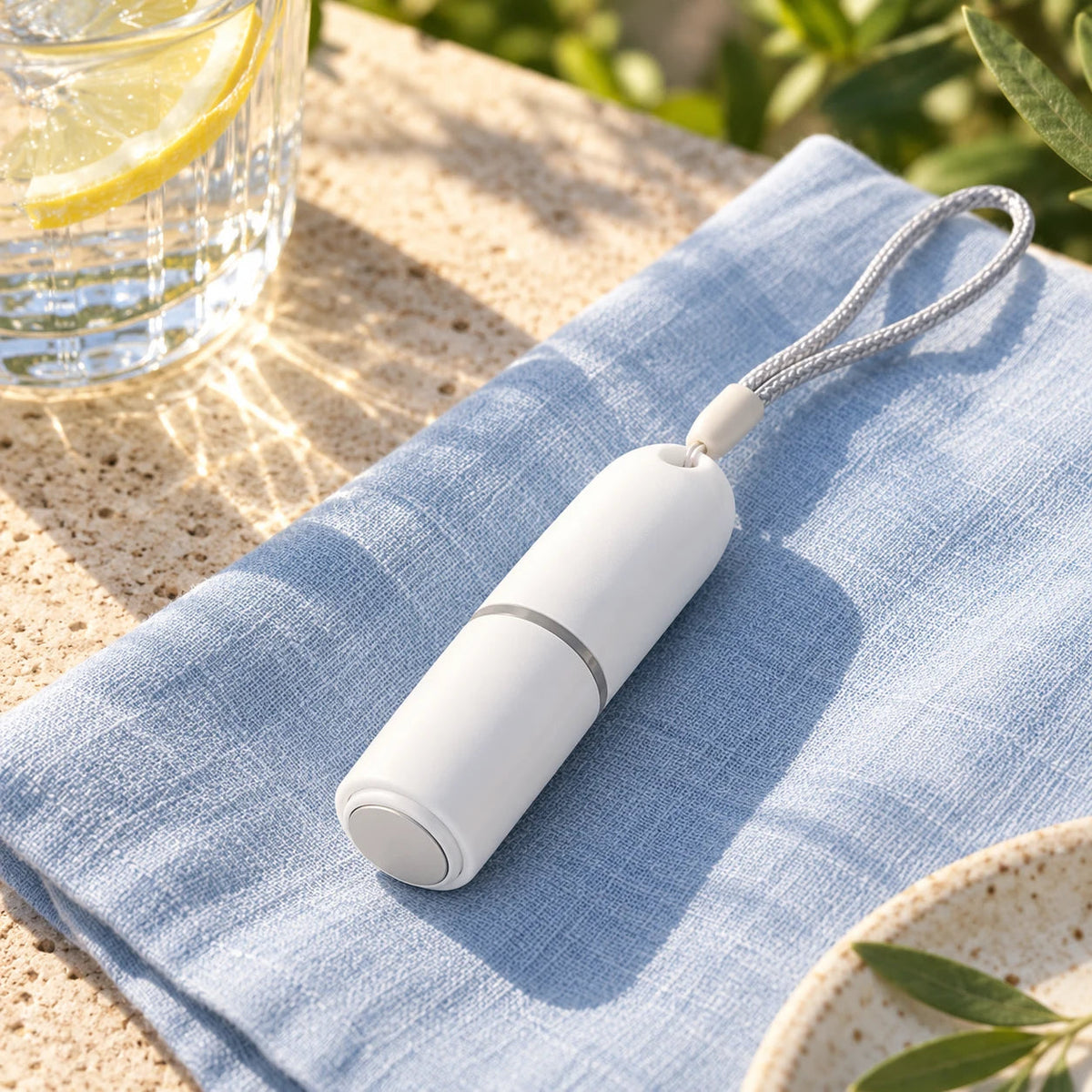 White · USB-powered / USB Type-C mosquito bite relief pen