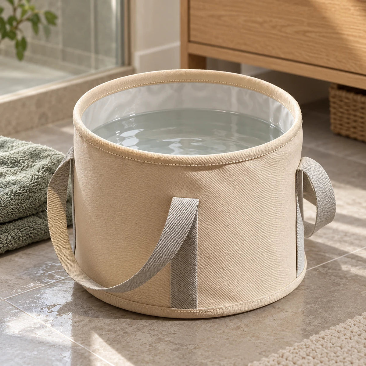 Neutral · 1 tub folding foot-soak tub
