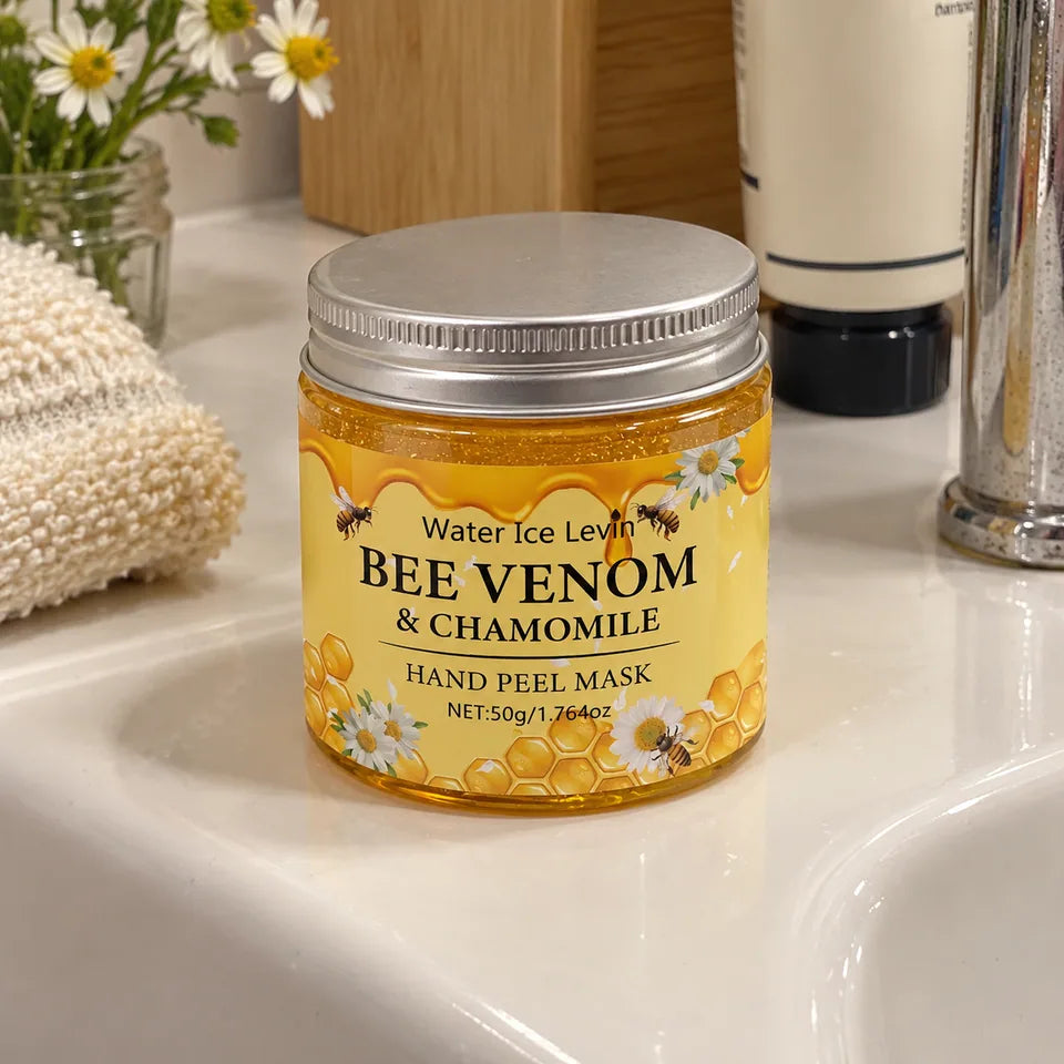 Honey Hour Hand Peel Mask - photo journal view 1
