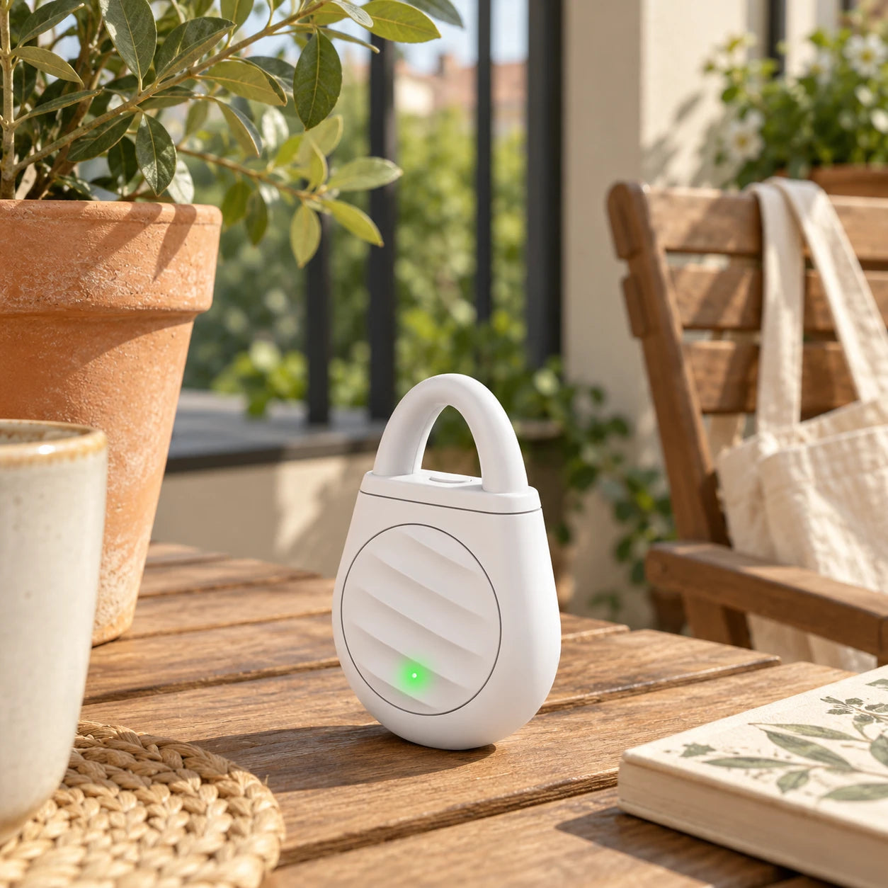 Pocket Outdoors Ultrasonic Device - everyday setting
