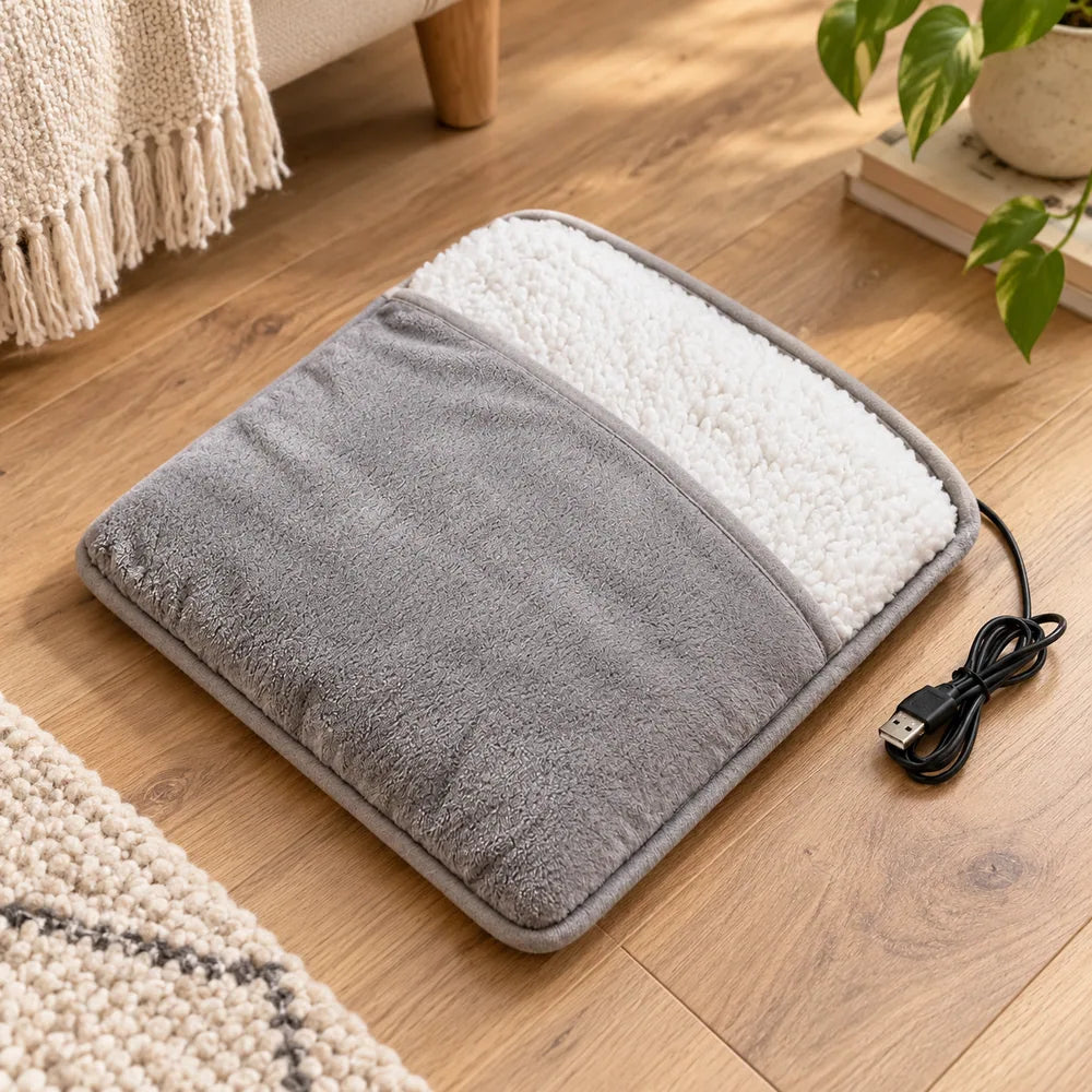 USB foot warmer: everyday photograph.
