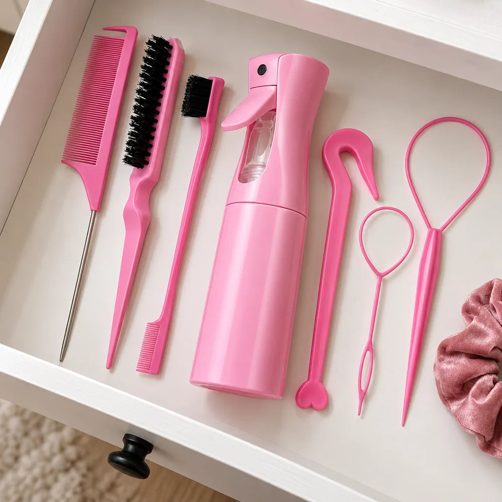 7-piece styling kit · review setting
