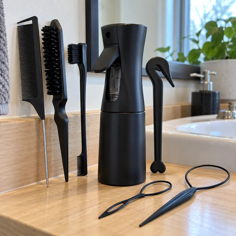 7-piece styling kit · review setting