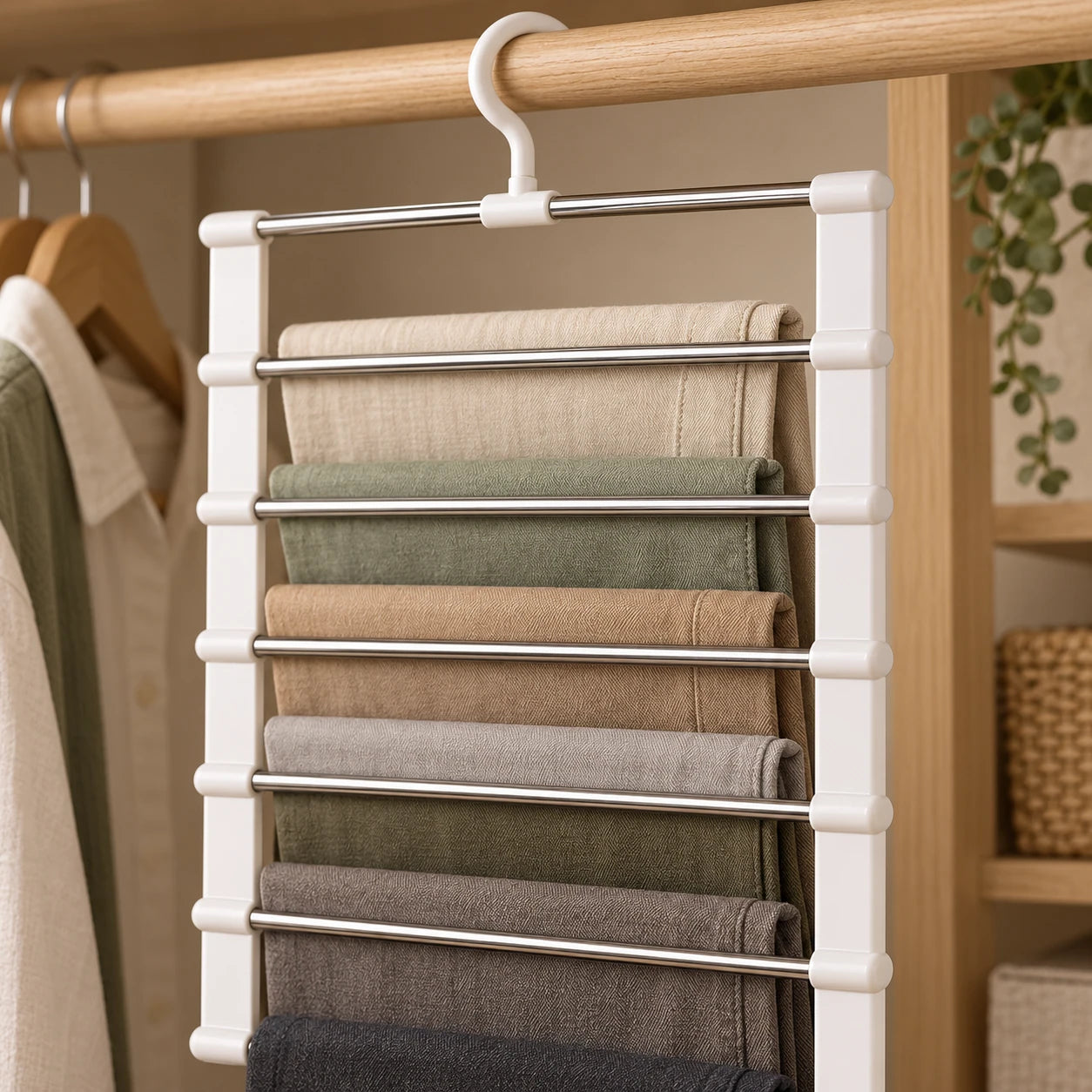 Multi-Layer Pants Hanger — detail a