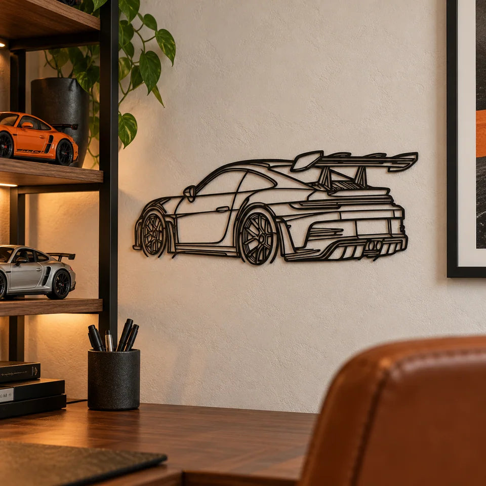 Sports Car Metal Wall Art — Customer photo 2