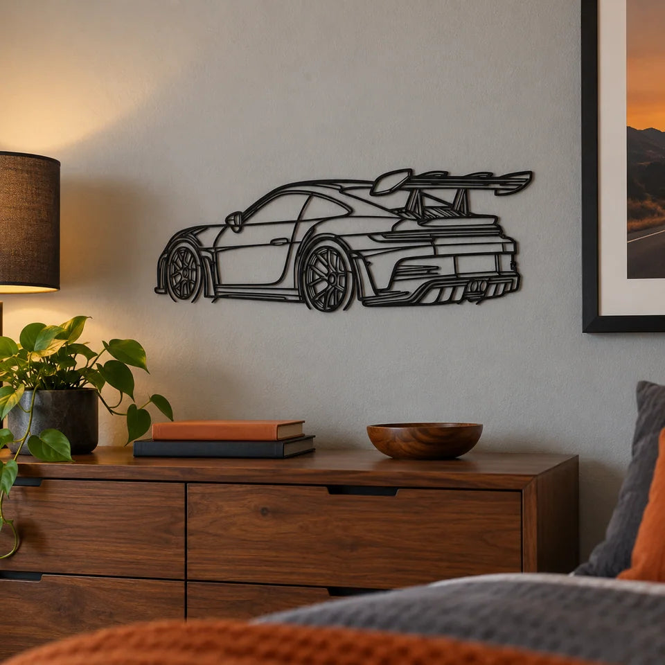 Sports Car Metal Wall Art — Customer photo 3