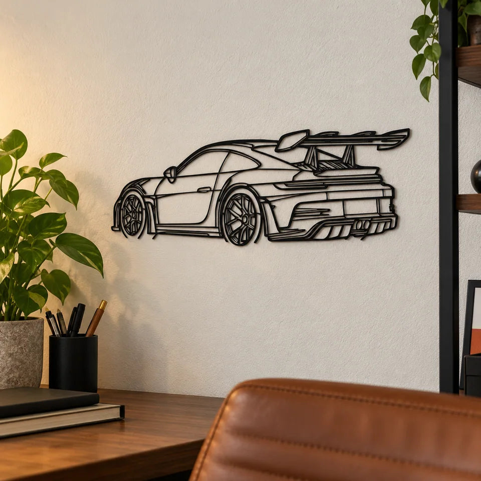 Sports Car Metal Wall Art — Customer photo 6