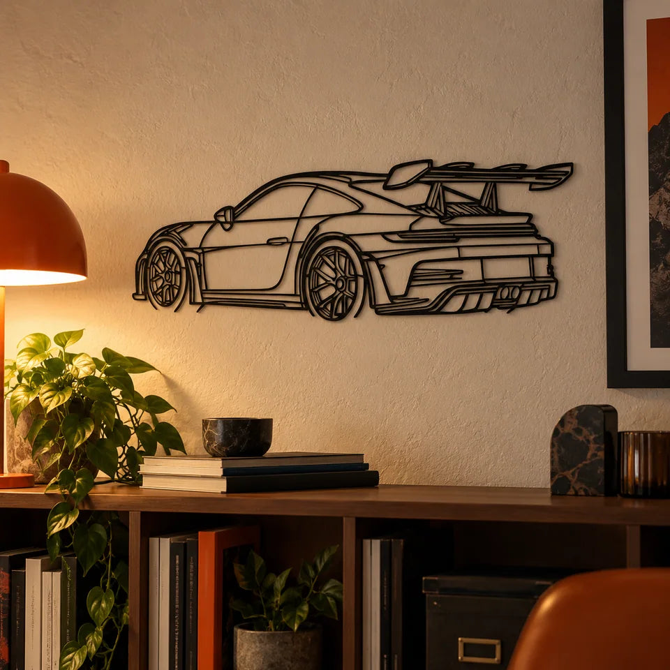 Sports Car Metal Wall Art — Customer photo 7