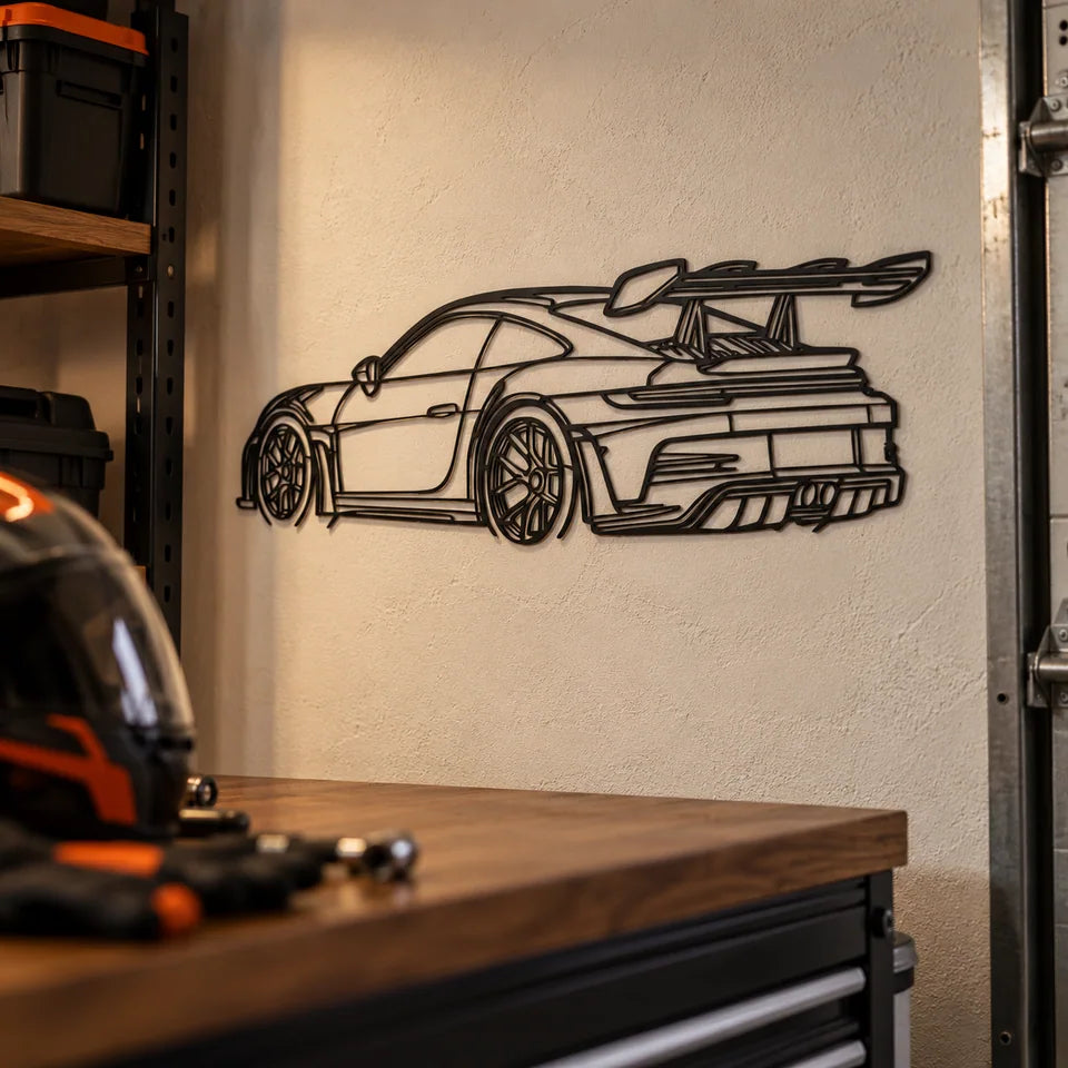 Sports Car Metal Wall Art — Customer photo 8