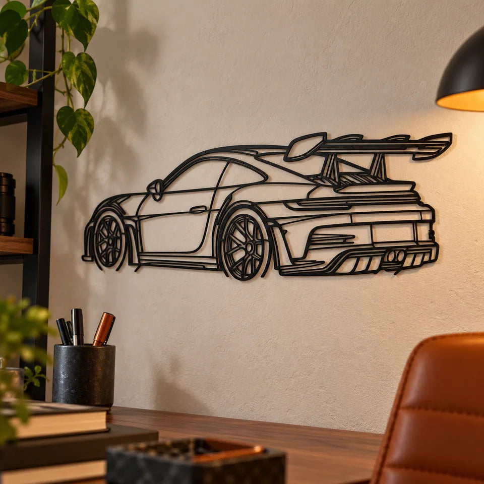 Sports Car Metal Wall Art — Customer photo 9