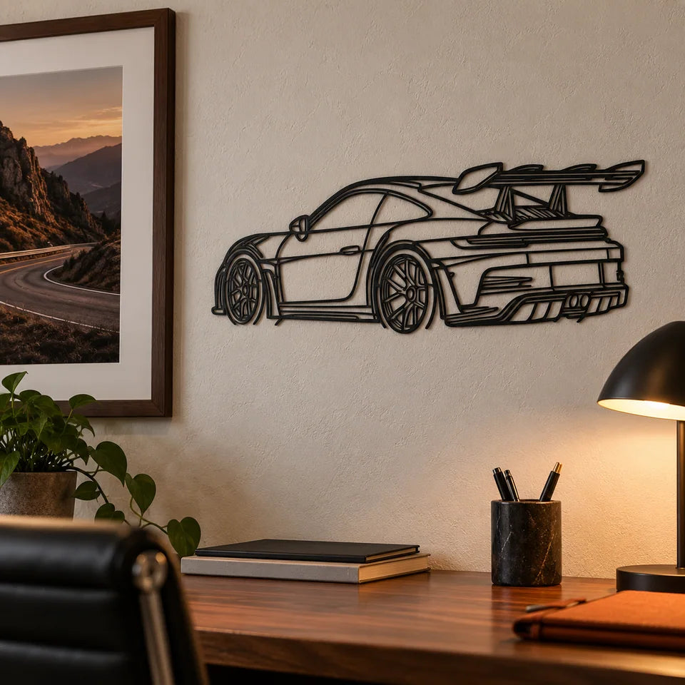 Sports Car Metal Wall Art — Customer photo 10