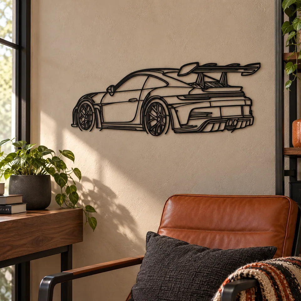 Sports Car Metal Wall Art — Customer photo 11