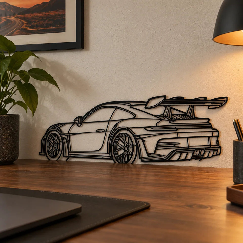 Sports Car Metal Wall Art — Customer photo 12