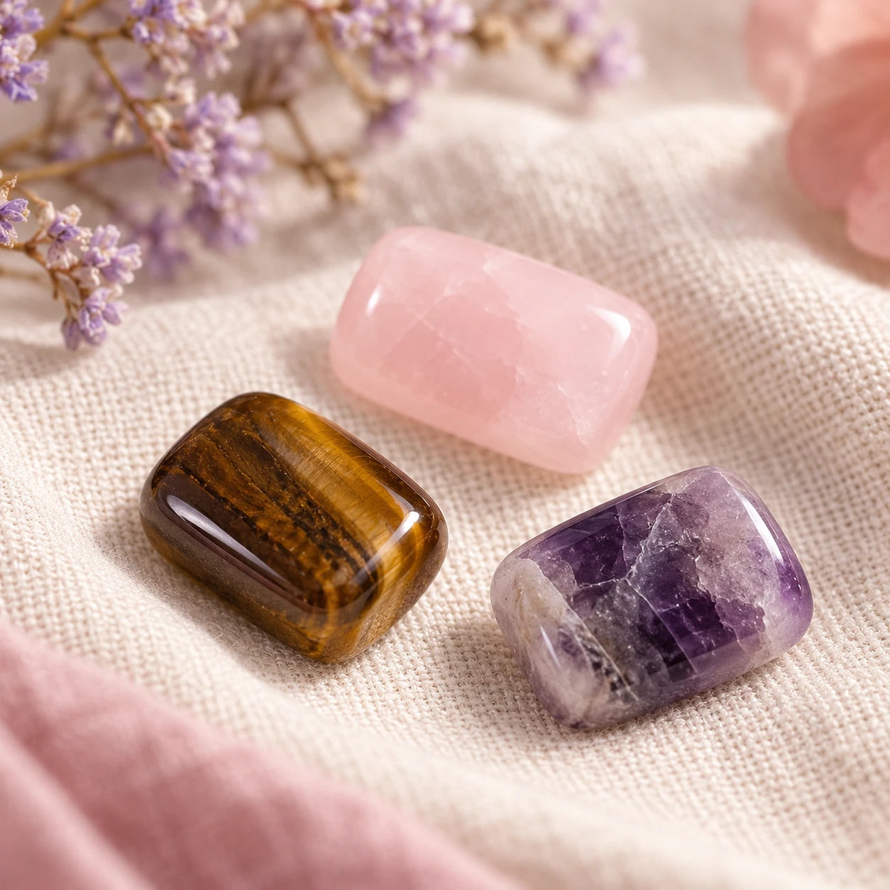 10-Piece Tumbled Stone Set — detail a