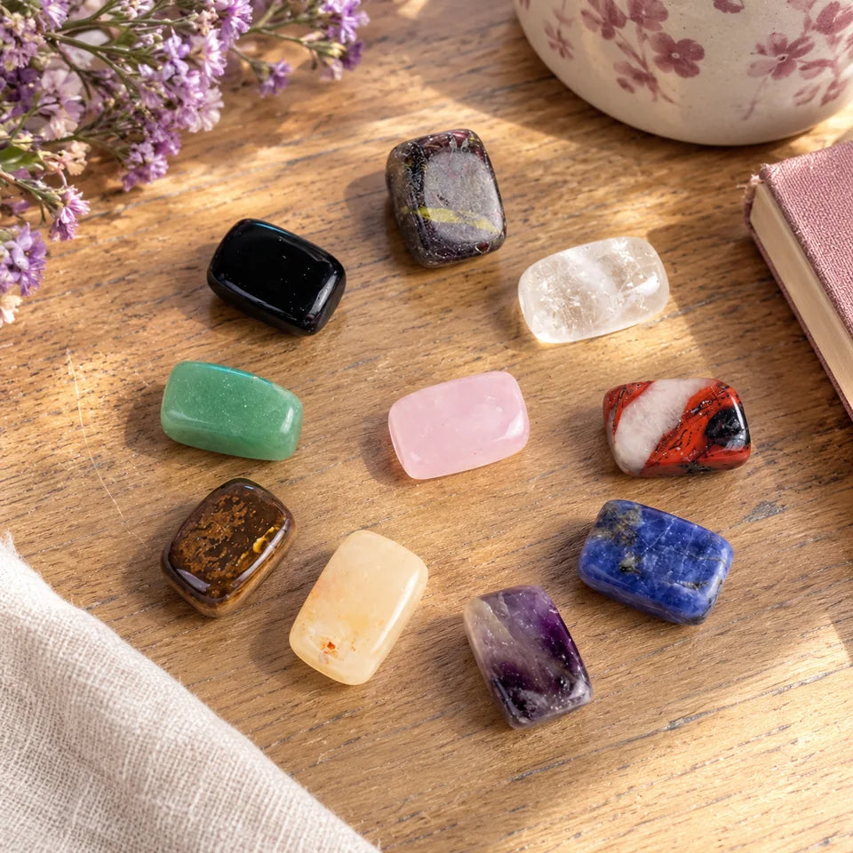 10-Piece Tumbled Stone Set — Customer photo 1