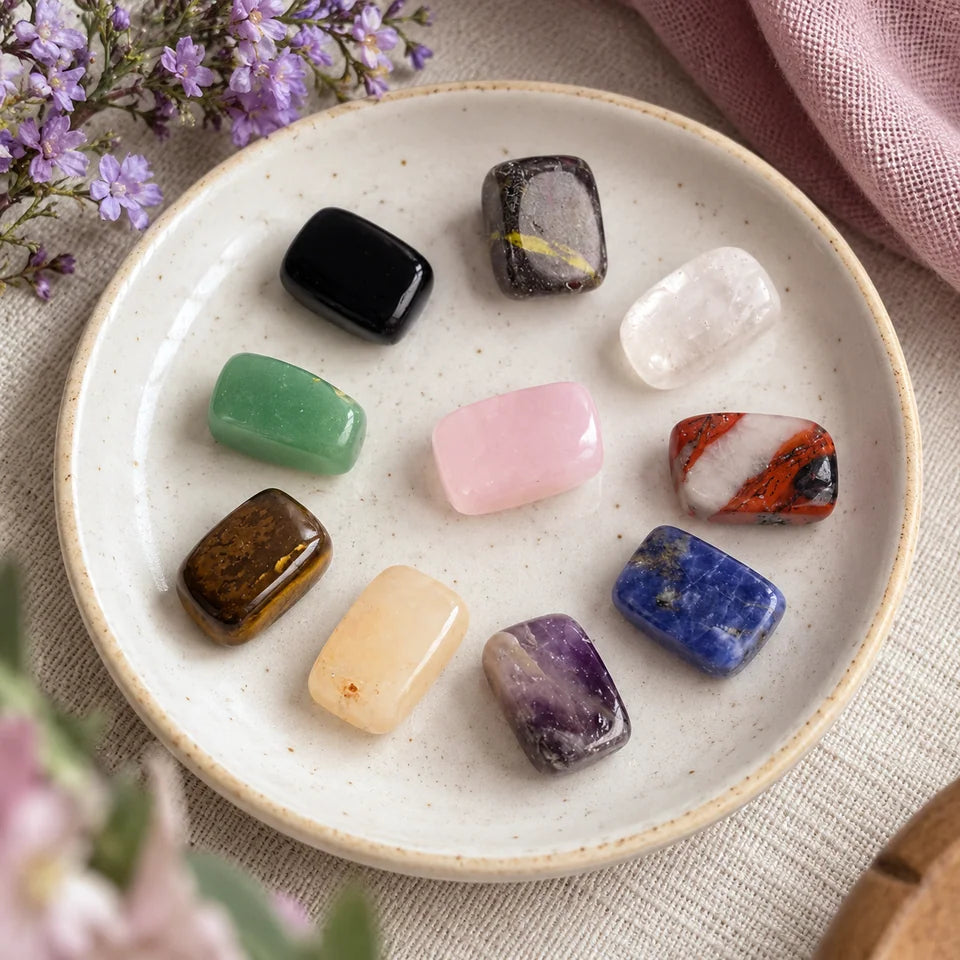 10-Piece Tumbled Stone Set — Customer photo 2