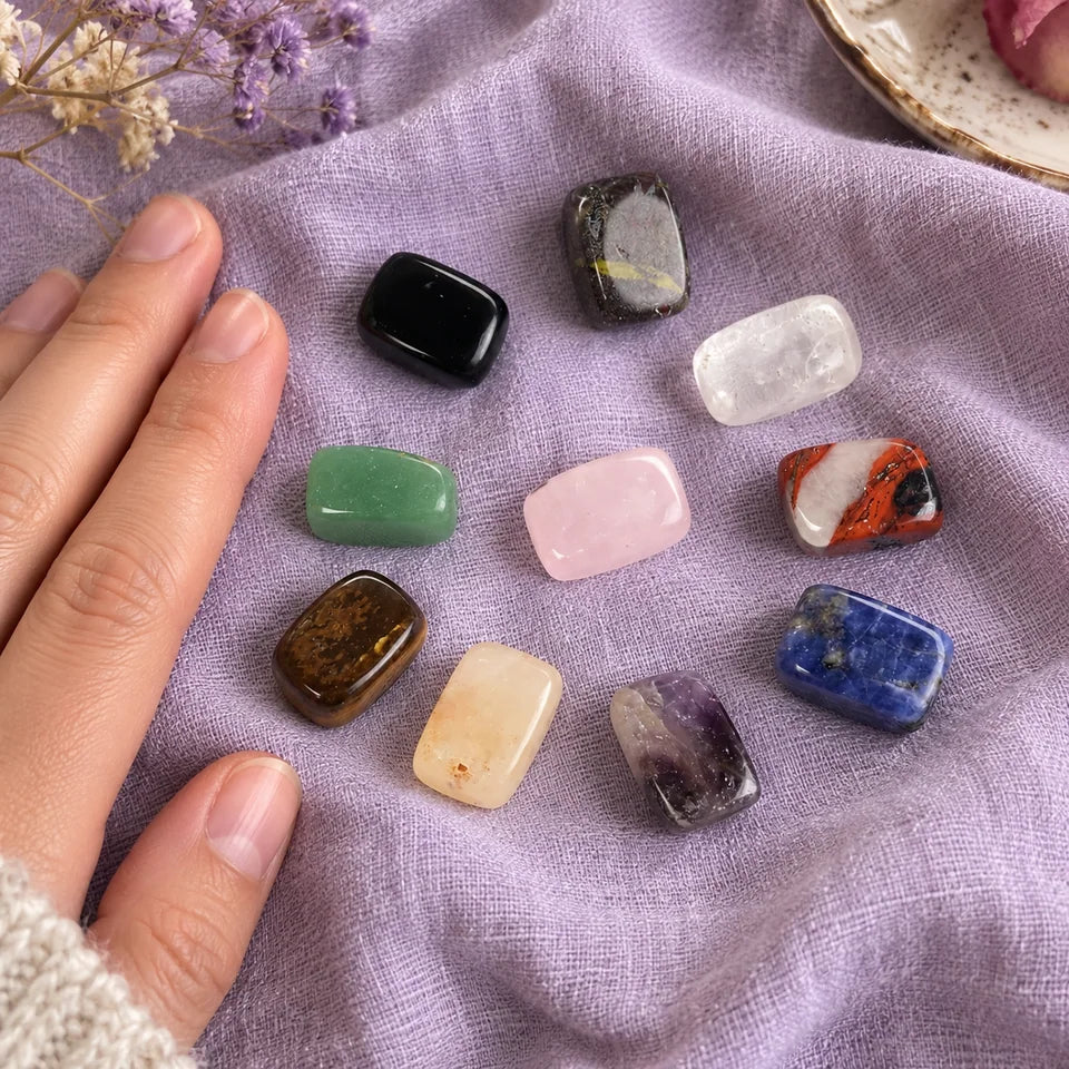 10-Piece Tumbled Stone Set — Customer photo 3