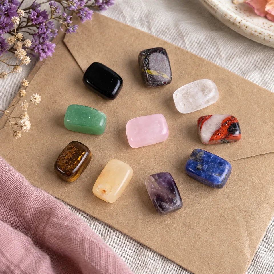 10-Piece Tumbled Stone Set — Customer photo 7