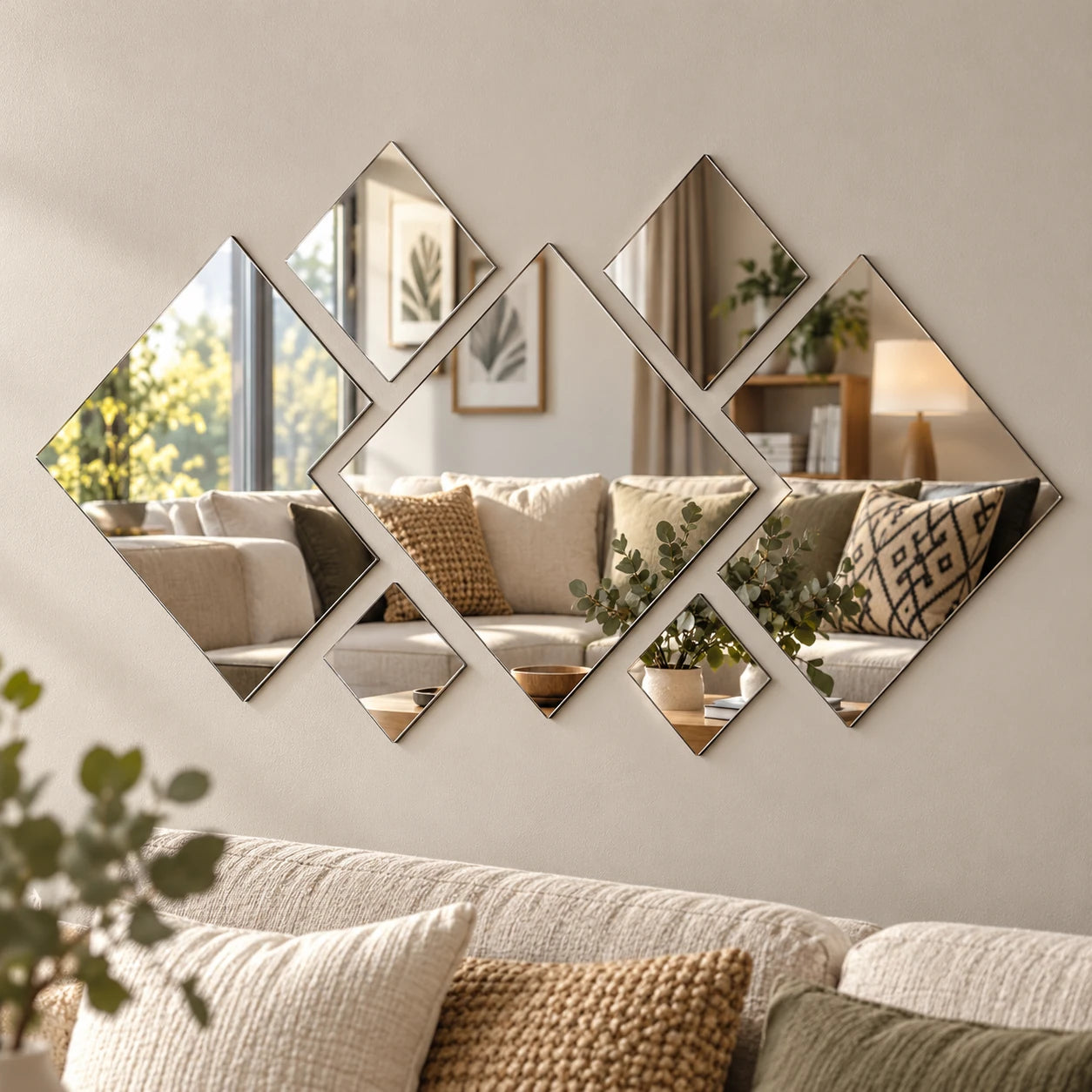 Diamond Light Acrylic Mirror Stickers — alternate