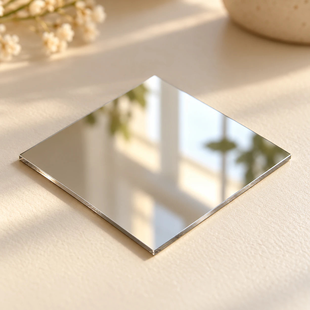 Diamond Light Acrylic Mirror Stickers — detail a