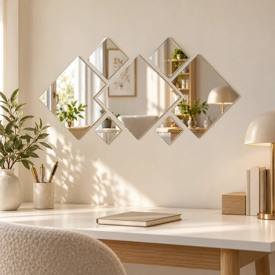 Diamond Light Acrylic Mirror Stickers — Customer photo 1