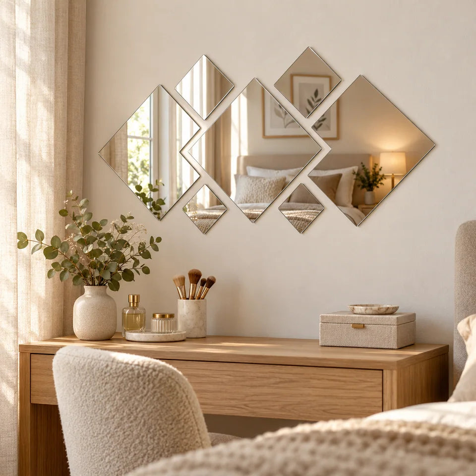 Diamond Light Acrylic Mirror Stickers — Customer photo 2