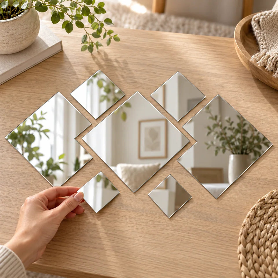 Diamond Light Acrylic Mirror Stickers — Customer photo 4