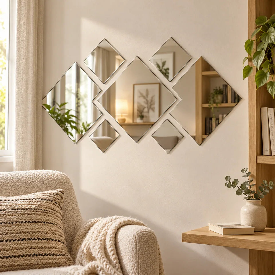 Diamond Light Acrylic Mirror Stickers — Customer photo 6