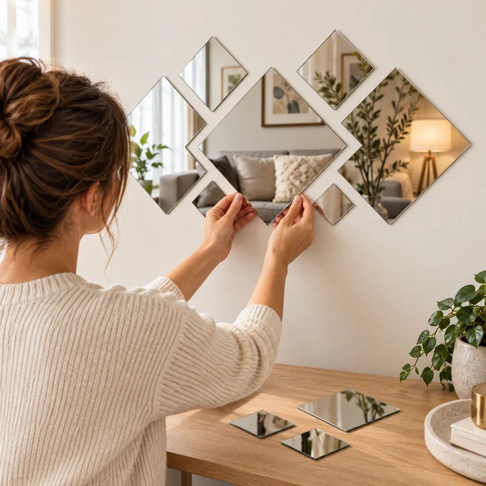 Diamond Light Acrylic Mirror Stickers — Customer photo 10