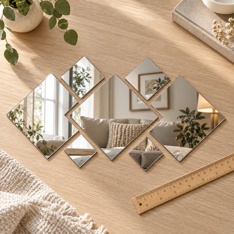 Diamond Light Acrylic Mirror Stickers — Customer photo 12