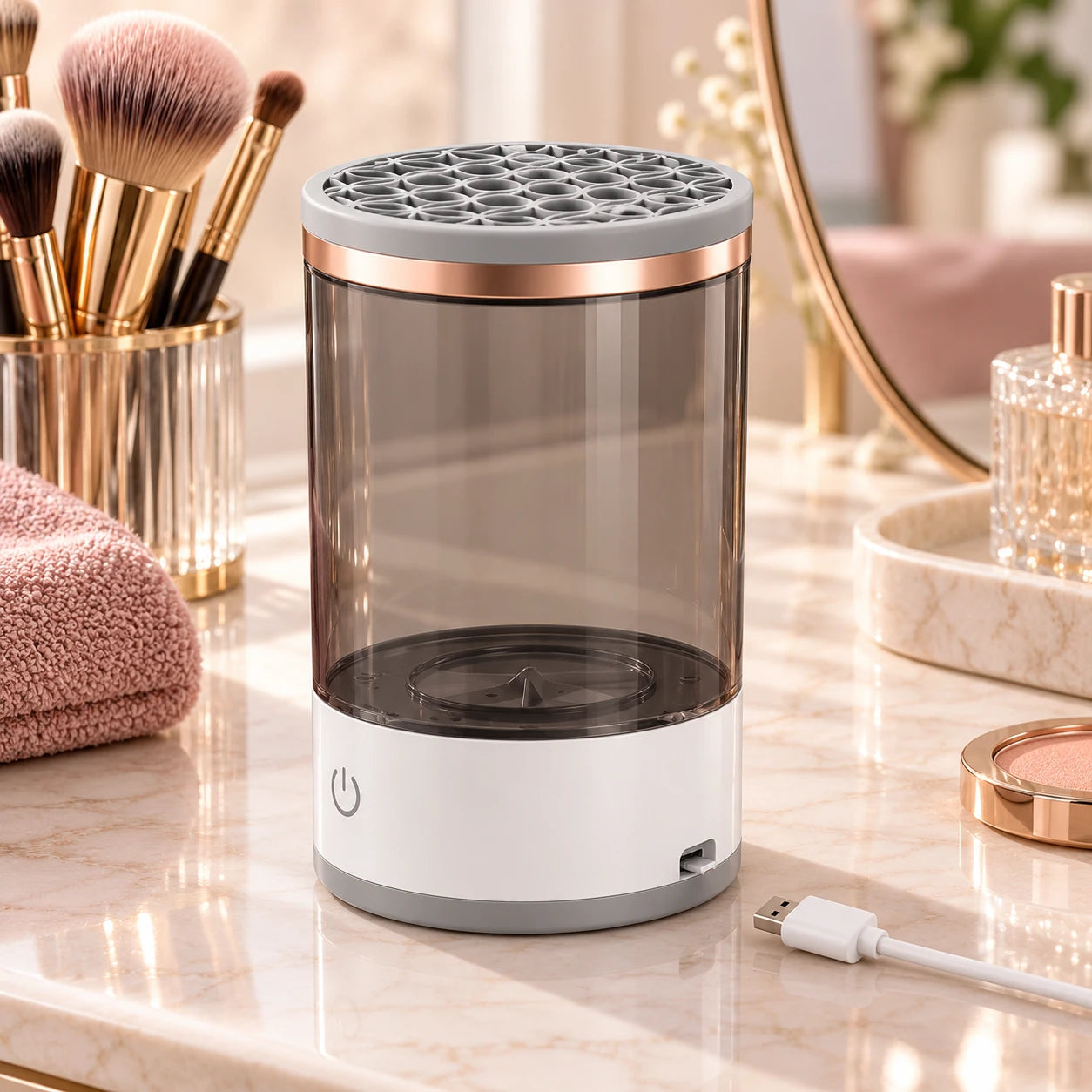 Fresh Canvas Electric Makeup Brush Cleaner — alternate