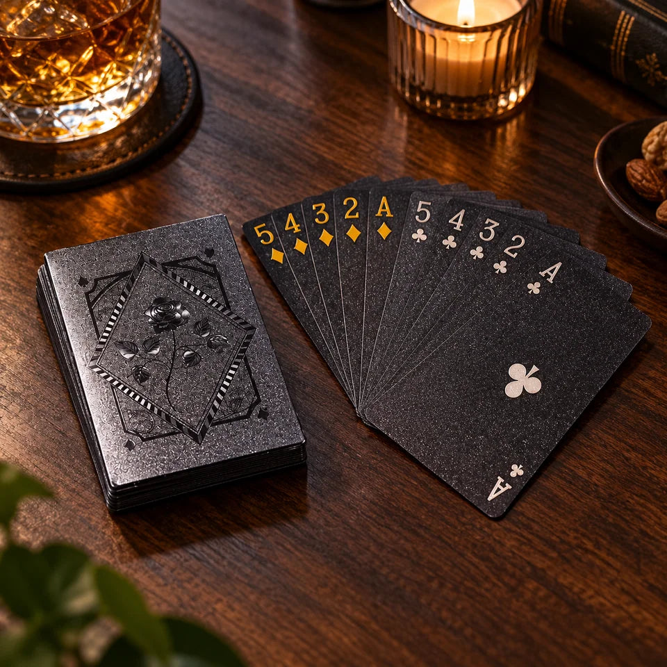 After Hours Metallic Playing Cards — Customer photo 1