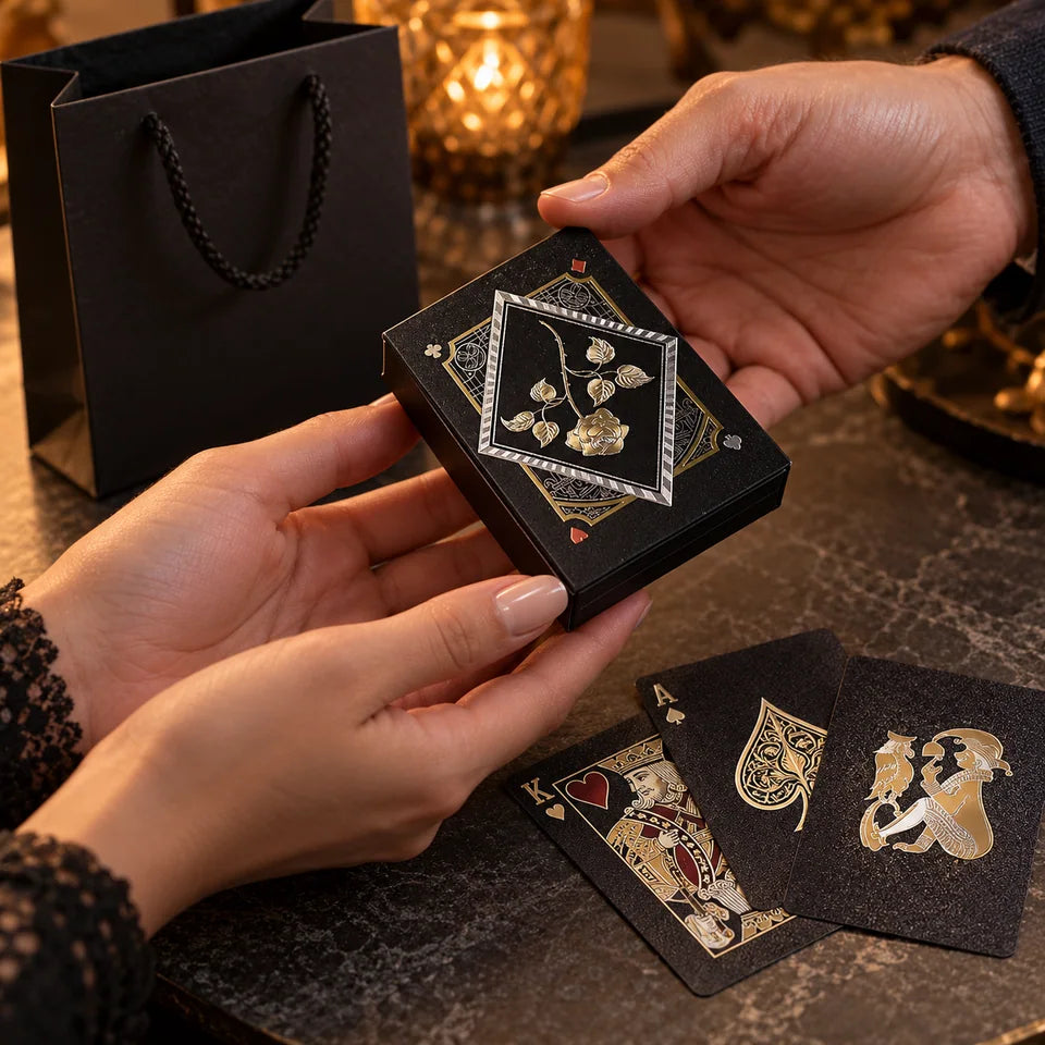 After Hours Metallic Playing Cards — Customer photo 6