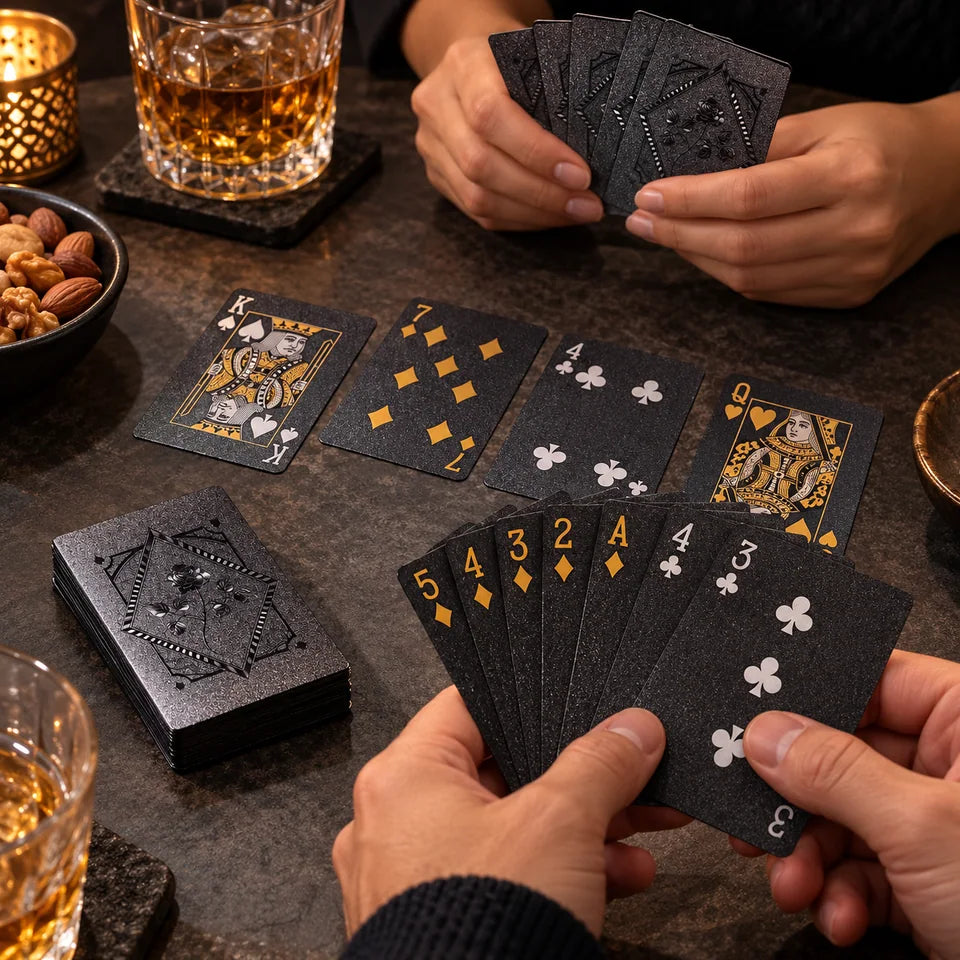 After Hours Metallic Playing Cards — Customer photo 11