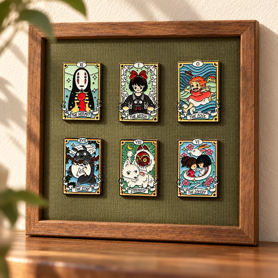 TENLOVE Storykeeper Six Anime Enamel Pins — inspiration scene 3