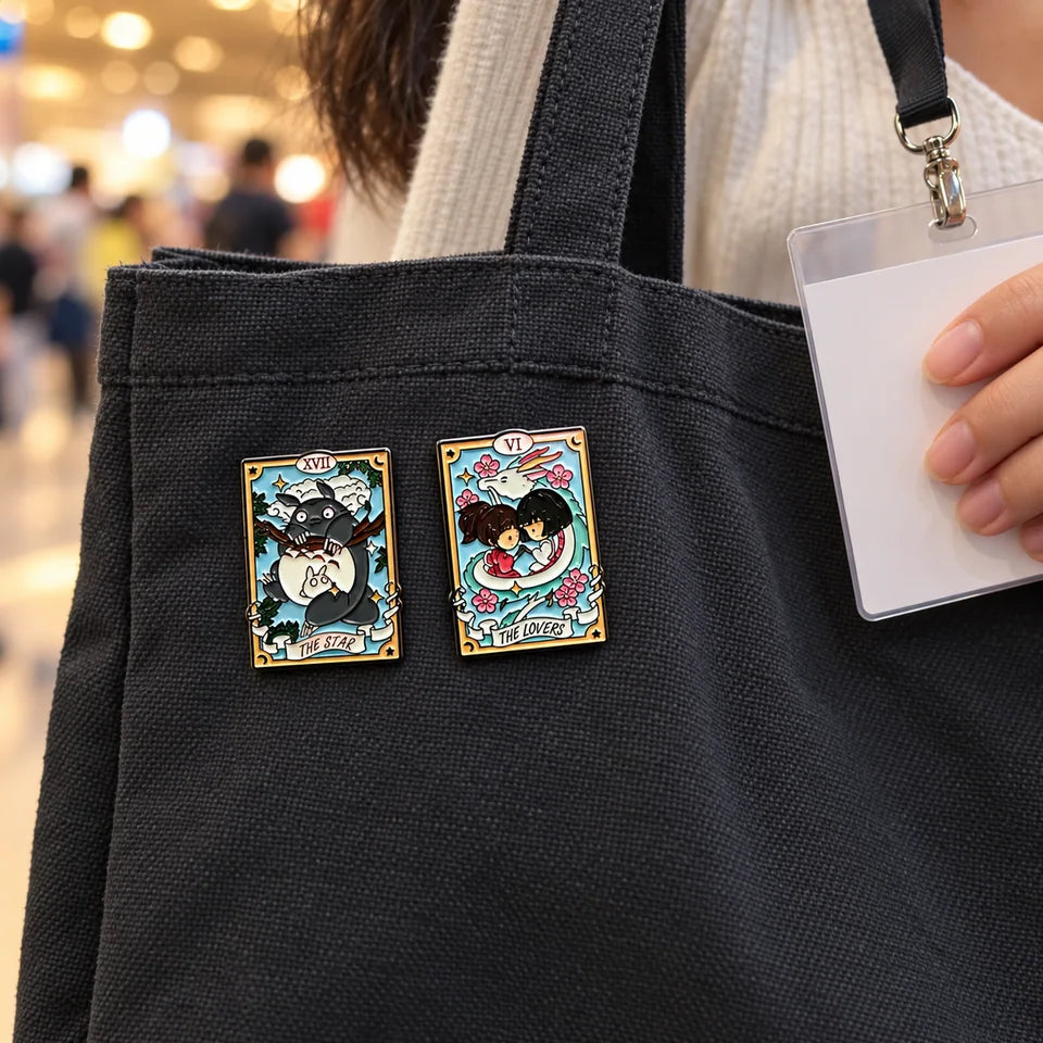 TENLOVE Storykeeper Six Anime Enamel Pins — inspiration scene 4