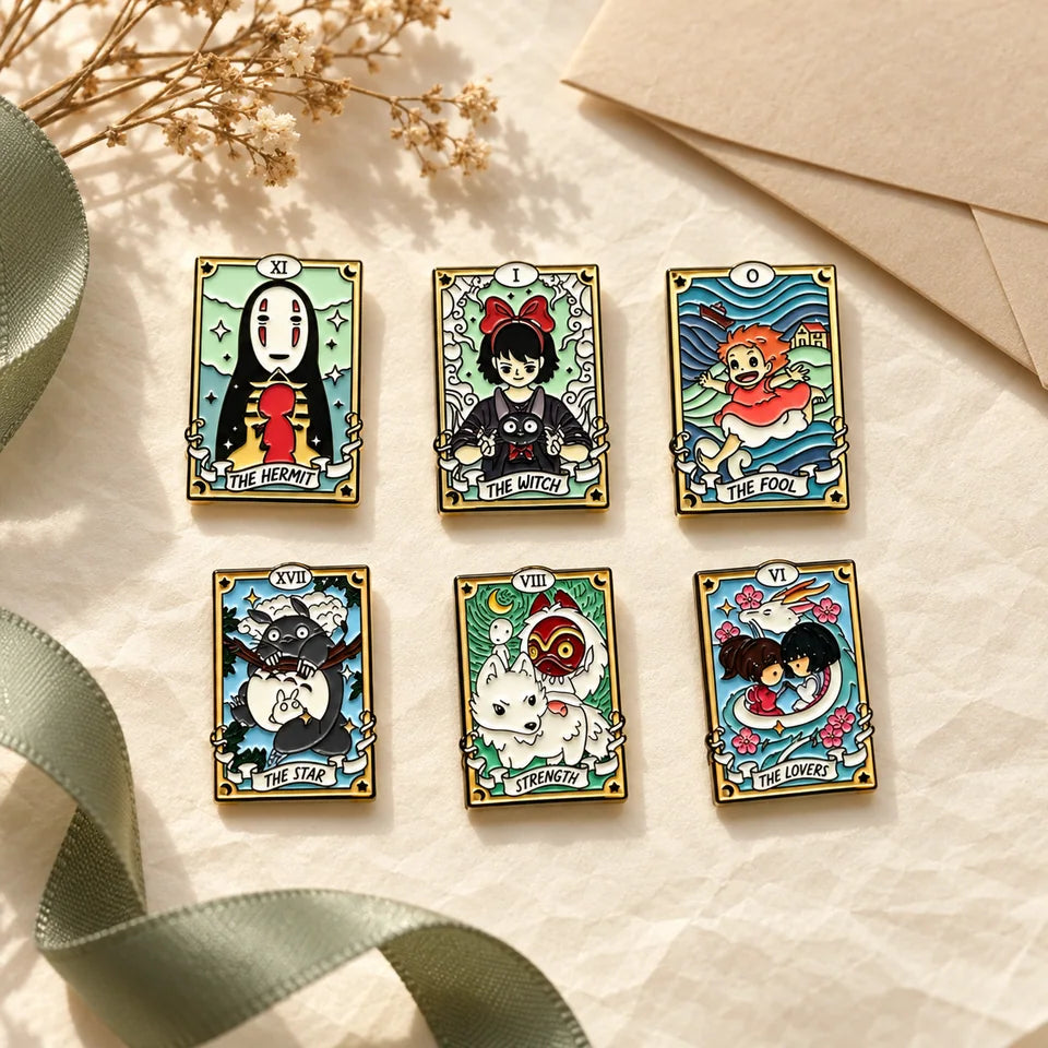 TENLOVE Storykeeper Six Anime Enamel Pins — inspiration scene 5