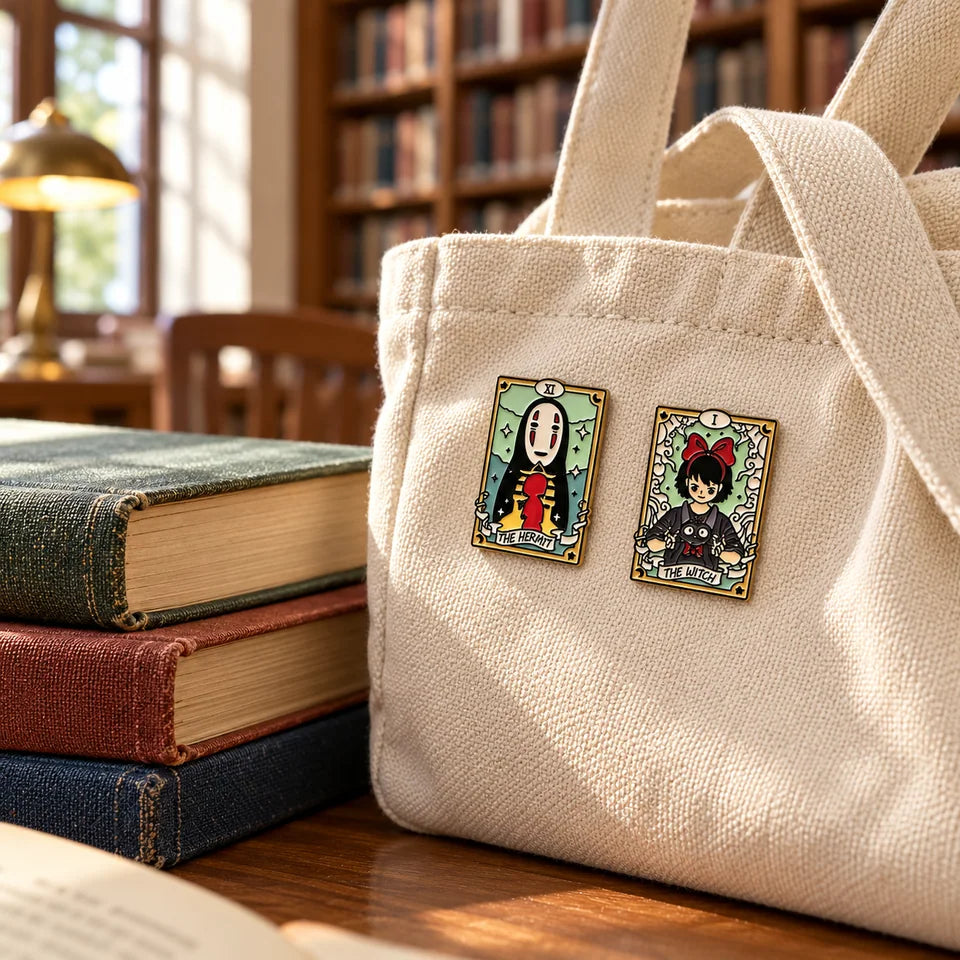 TENLOVE Storykeeper Six Anime Enamel Pins — inspiration scene 6