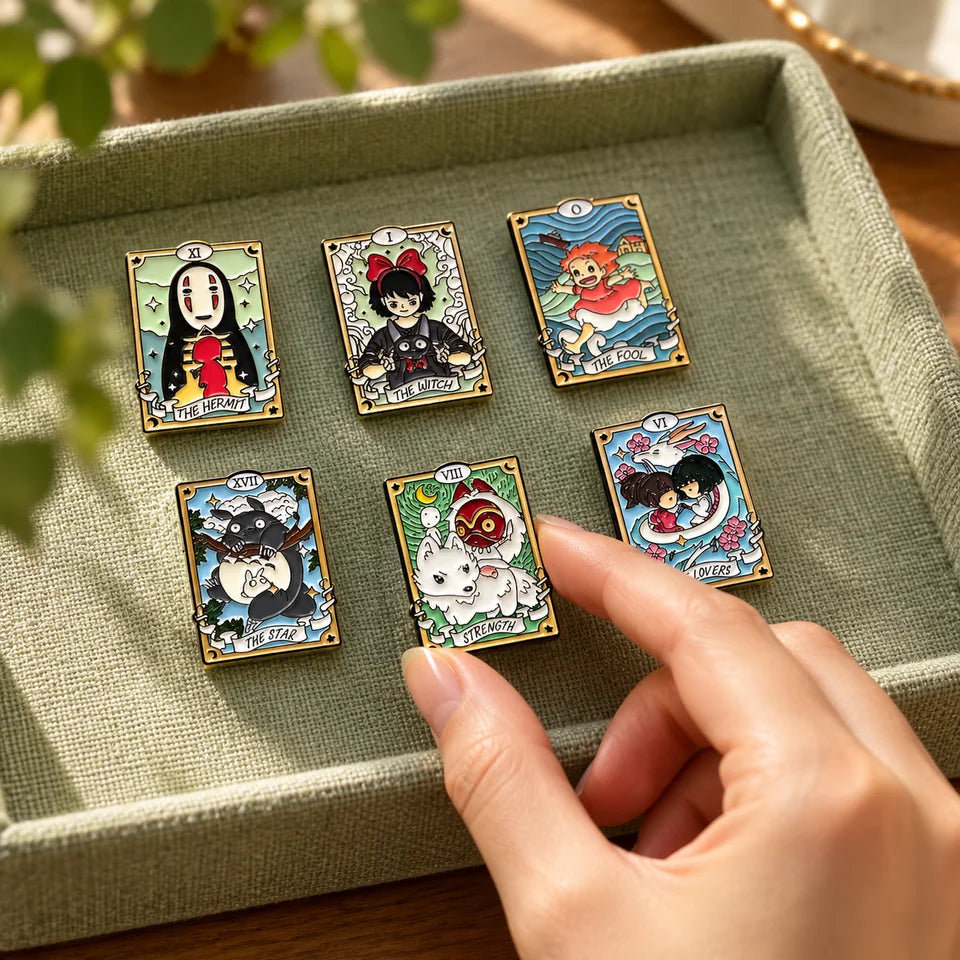 TENLOVE Storykeeper Six Anime Enamel Pins — inspiration scene 7