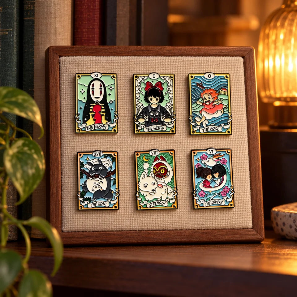 TENLOVE Storykeeper Six Anime Enamel Pins — inspiration scene 9