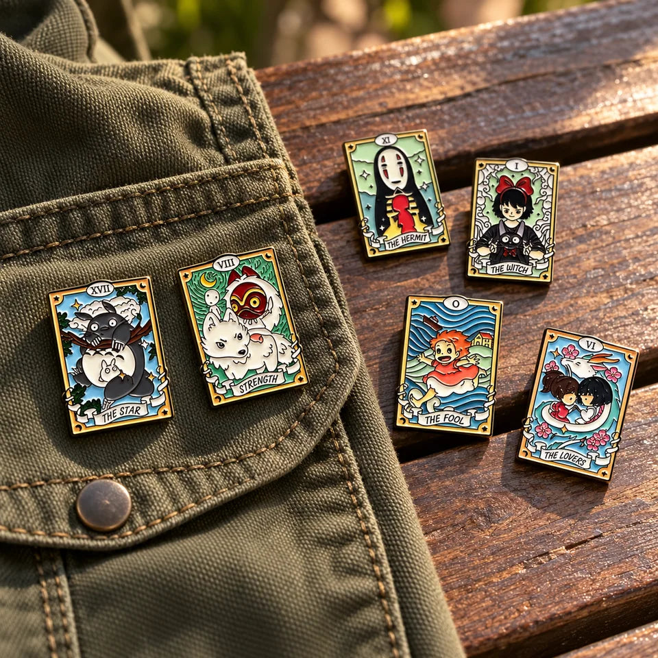 TENLOVE Storykeeper Six Anime Enamel Pins — inspiration scene 11